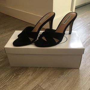 Steve Madden Suede Sandal Stiletto Heels
